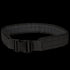 The Condor LCS Gun Belt is a black tactical utility belt with a plastic buckle and reinforced stitching, ideal for carrying gear—perfect for law enforcement and first responders.